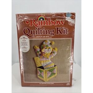 RAINBOW Quilting Kit "Jack In The Box" Designed by Carolyn Cohen 38" x 21"(8084)